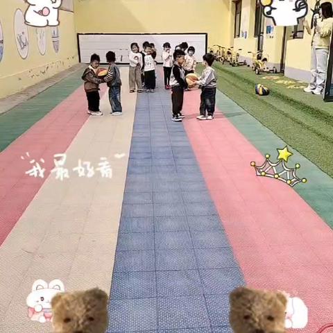 【得胜口小学附属幼儿园】小班户外游戏——运球大作战