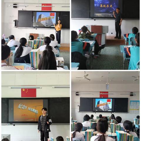 勿忘国耻 砥砺前行——喻屯一中开展纪念“九一八”防空袭疏散演练