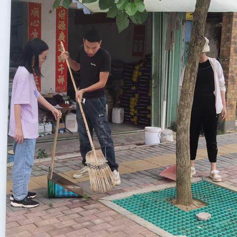 清洁幸福家园   争当文明乡镇排头兵