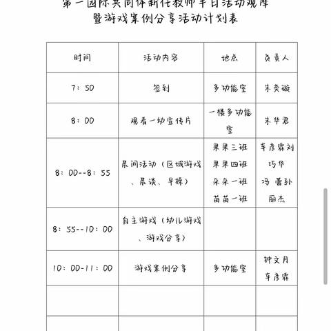 相约一幼，携手共进——官地镇第一幼儿园新任教师半日观摩暨游戏案例分享活动