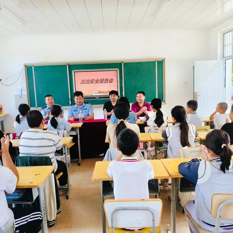 与法同行，呵护成长 ——LG水泉希望小学法制报告会