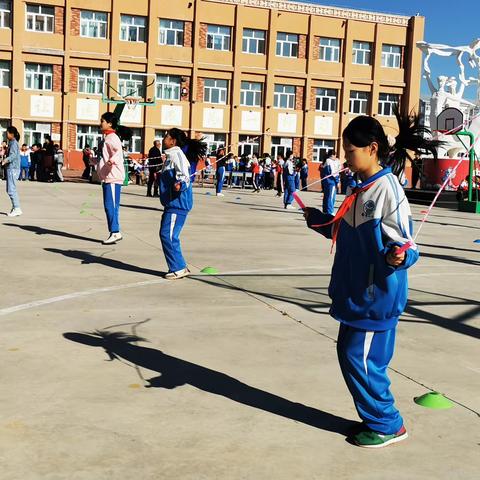 “超越自我 跳出精彩”——鄂温克旗第二实验小学举行班级跳绳比赛