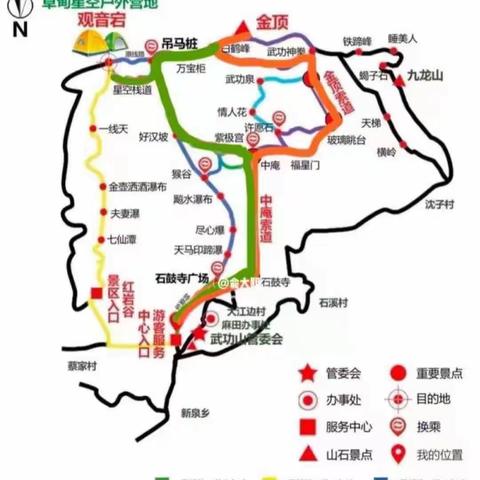 武功山观音宕草甸星空户外营地帐篷和路线介绍