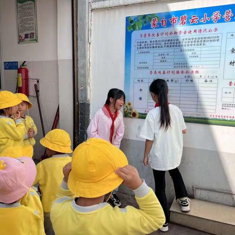 初夏美好，遇见小学-蒙自市碧云新农村幼儿园大班参观小学活动