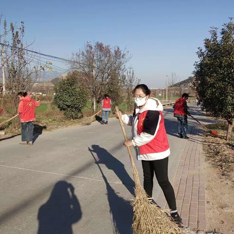 平窑人居环境在行动，建设美丽和谐家园！