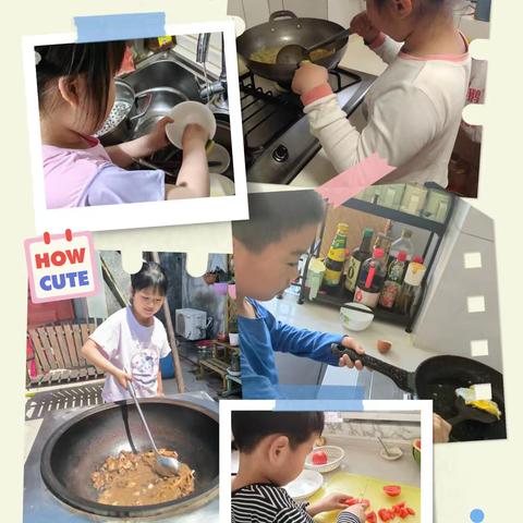 以劳动之名 赴成长之约——1.2班五一劳动实践之家务劳动活动