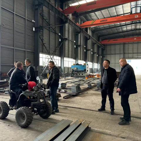 荆州市钢结构协会前往周边县市区进行会员单位的走访调研