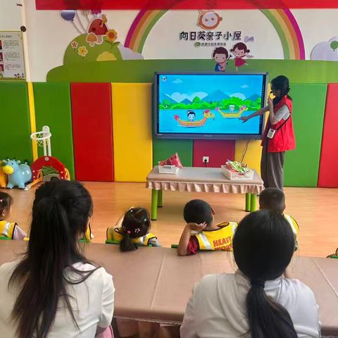 粽情端午，童心绘趣——张青乡中心幼儿园向日葵亲子小屋端午节主题活动
