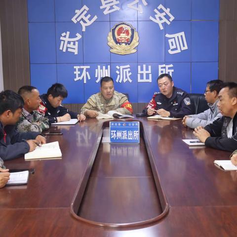 环州派出所建立交通管理联勤联动长效机制