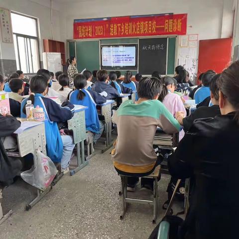 “国培计划（2023）”夏邑县送教下乡精准培训项目——初中语文第二组问题诊断活动