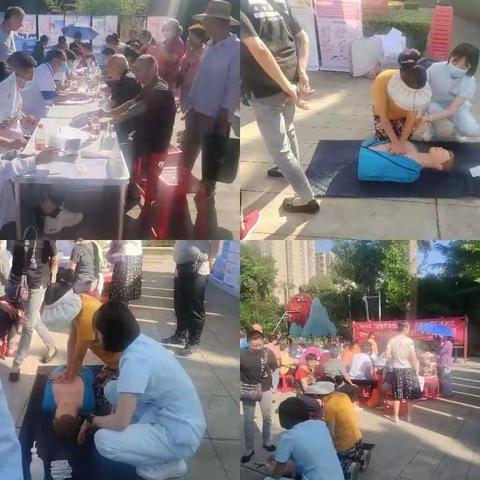 开展义诊活动 发挥健康主题公园作用 提升群众健康素养