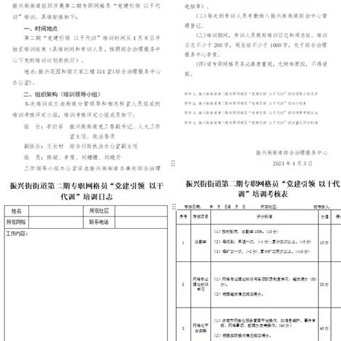 党建引领 以干代训——以训赋能强网格，以学促用强本领