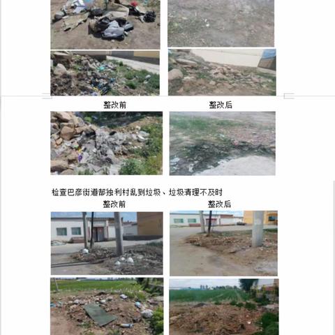 赛罕区农村环境卫生整治百日行动