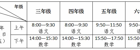 四排山乡大丫口完小四年级2023—2024秋季学期期末学业水平质量监测及学期末家长会和假期安排