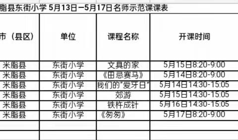 扶智平台助成长 示范教学展风采