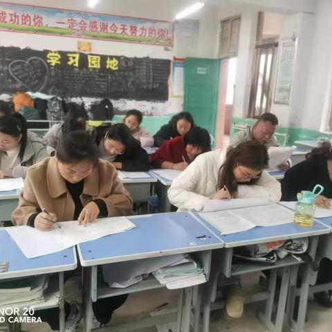 共赴一场知识之约——杨楼一中师生同考活动