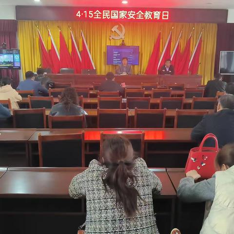回隆镇开展全民国家安全教育日宣传活动