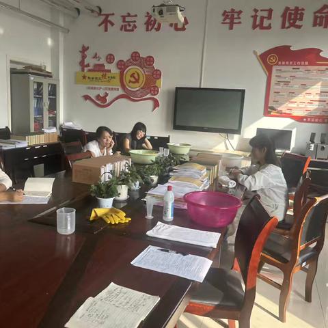 广饶县大码头镇中心幼儿园保育员消毒流程培训活动顺利开展