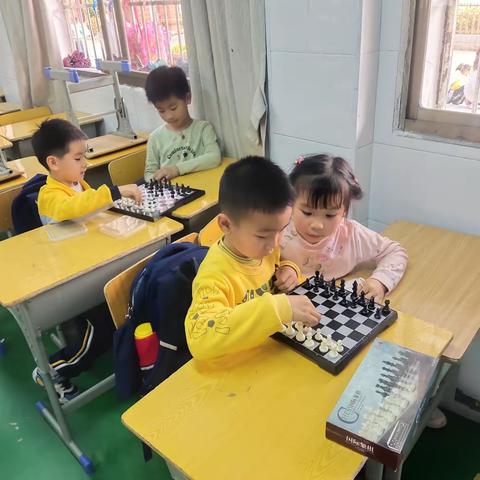 望月湖第一小学国际象棋结课啦