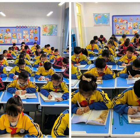 “品文字之美，享书写之乐”——南蒲街道樊屯小学师生日课作品展示（四十五）