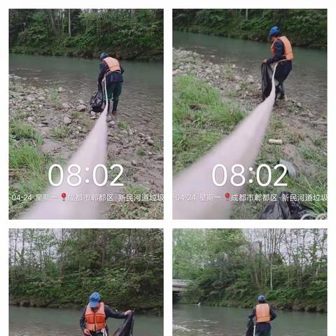 徐堰河二标段河道、绿道以及绿化日常管护情况