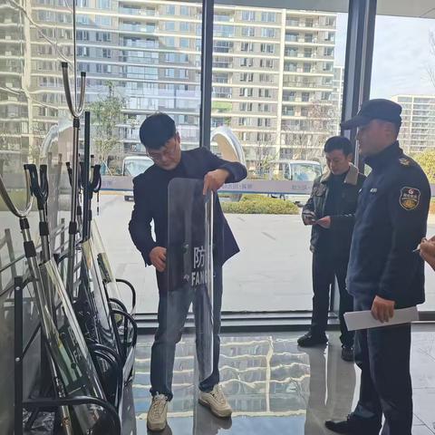 上饶市保安总公司开展今冬明春安全⽣产⻛险隐患排查整治专项⾏动