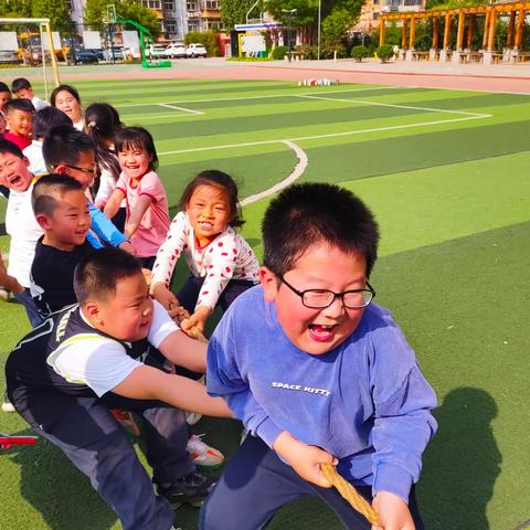 关爱学生幸福成长·身心健康篇｜丛台区育华小学体育节——拔河比赛