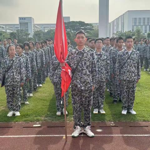 高一6班军训实纪