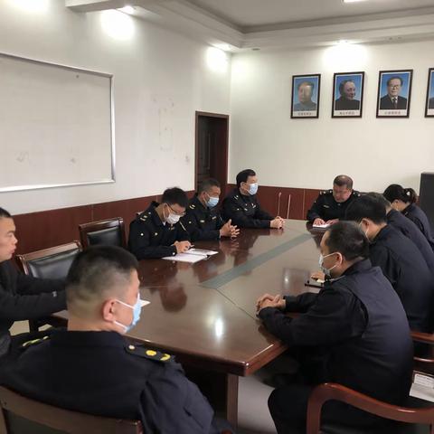 公用事业执法大队组织召开“五一节后收心会”