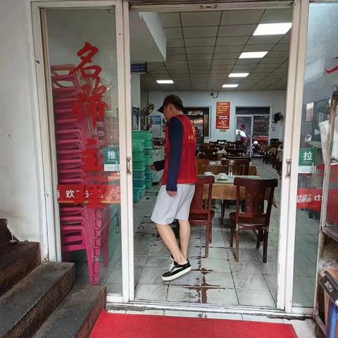 白坡里社区开展清明节消防安全隐患巡逻检查