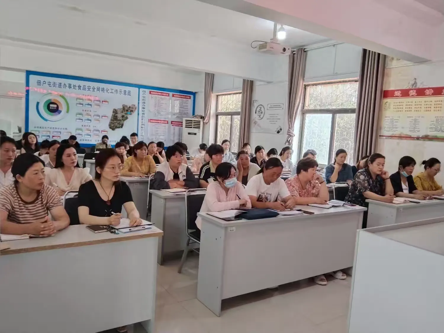 菏泽鲁西新区佃户屯街道召开农村适龄妇女“两癌”免费筛查工作动员会