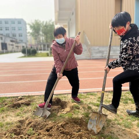 小手拉大手，共护一片绿
——福莱山小学开展“我和春天有个约会”亲子种植主题实践活动