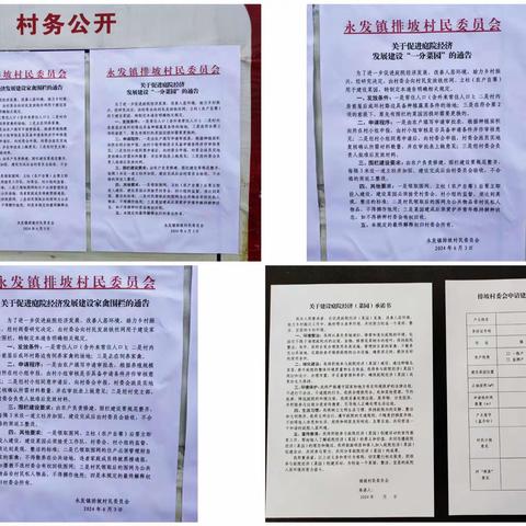 永发镇排坡村委会多举措推进庭院经济建设暨人居环境整治提升工作