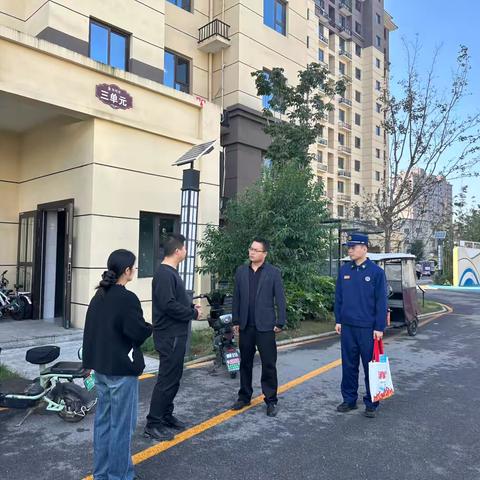 魏县消防救援大队联合街道办走进住宅小区开展消防安全培训活动