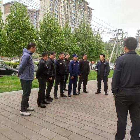魏县消防救援大队联合住建、市场监管等多部门对物业服务小区开展隐患排查工作及消防安全知识宣讲活动
