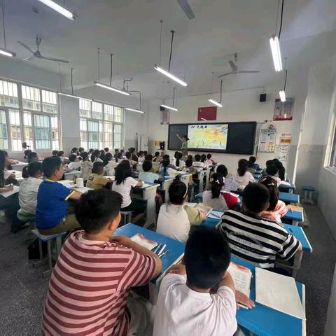 固镇县第五小学教育集团青年教师专业发展系列活动(二)“构建有效课堂”语文大教研