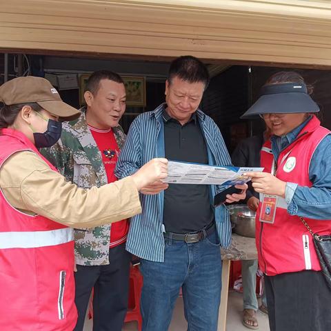 八所镇福久村网格员开展禁毒宣传活动