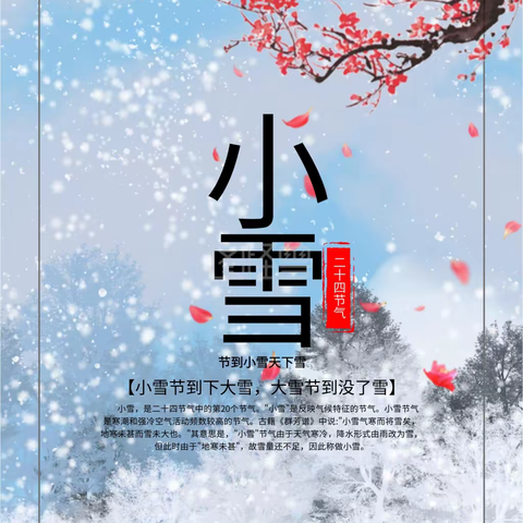 二十四节气-小雪 ---潘南小学满天星中队