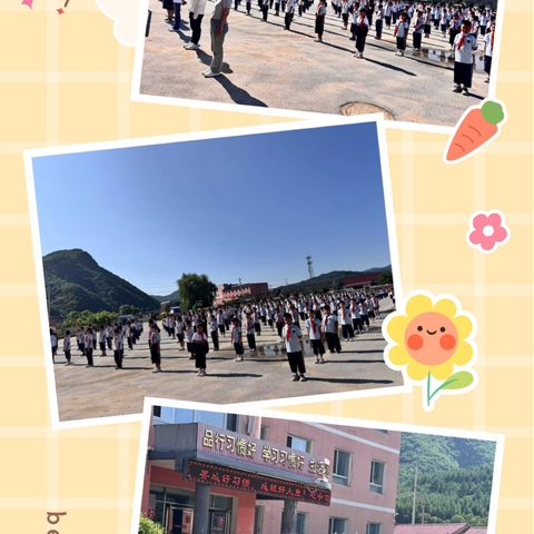 榆树小学第十六周工作简报