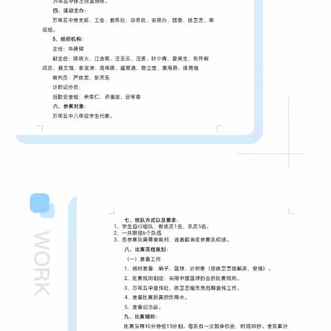 2024年万年五中首届“星火杯”3V3篮球对抗赛