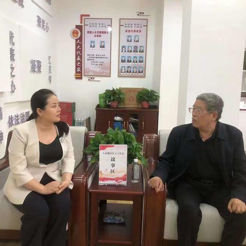 架起服务群众“连心桥”—甘亭街道开展人大代表接待选民日活动