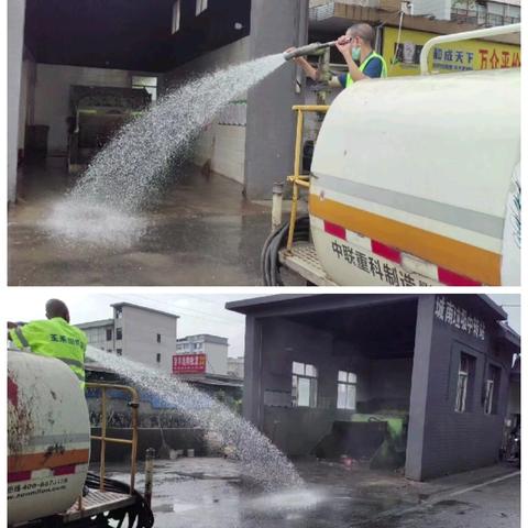 【萍乡玉禾田】高温下的坚守，全力做好中转站卫生保洁工作--玉禾田