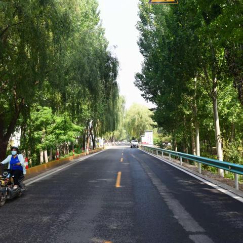 端午浓情，涉县农村公路画一卷道路保畅