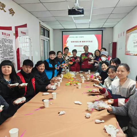 【美好生活 今日杜桥】绽放非遗之美 赋能当代生活 ——杜桥街道西华社区面花艺术培训