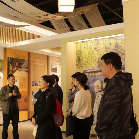 治平畲族乡迎来重庆宁化籍乡贤投资团队考察玉扣纸文化产业发展项目