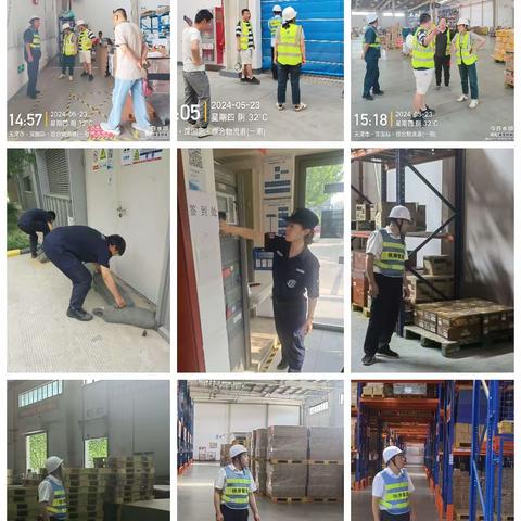 深国际·天津西青综合物流港5月份第四周工作简报