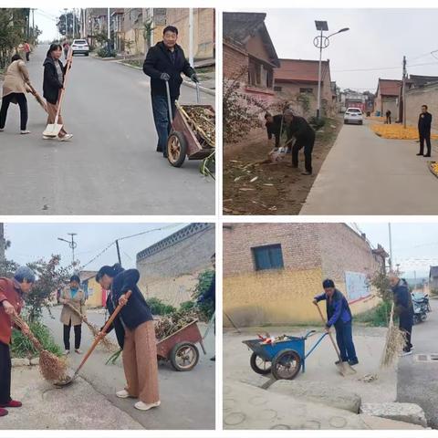 加强环境卫生整治  建设宜居和美乡村