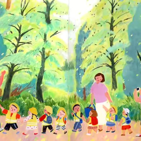 踏青赏春正当时，快乐春游共成长 ——大班春游活动