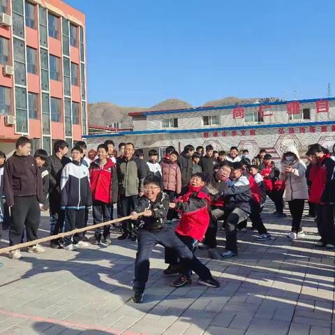 迎元旦燃激情，石井中学体育赛展风采