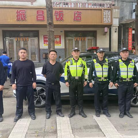 护苗在行动｜光坡镇联合县交警大队开展中小学生违规骑行整治行动